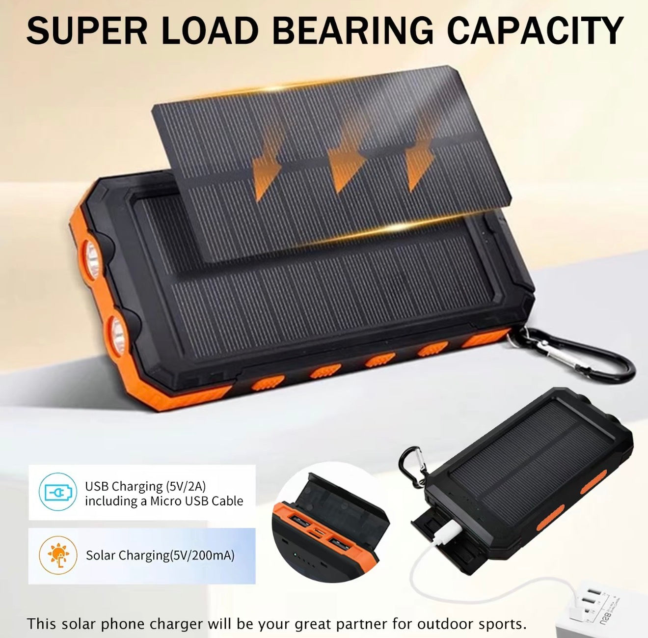 SolarCharge Outdoor Power Bank